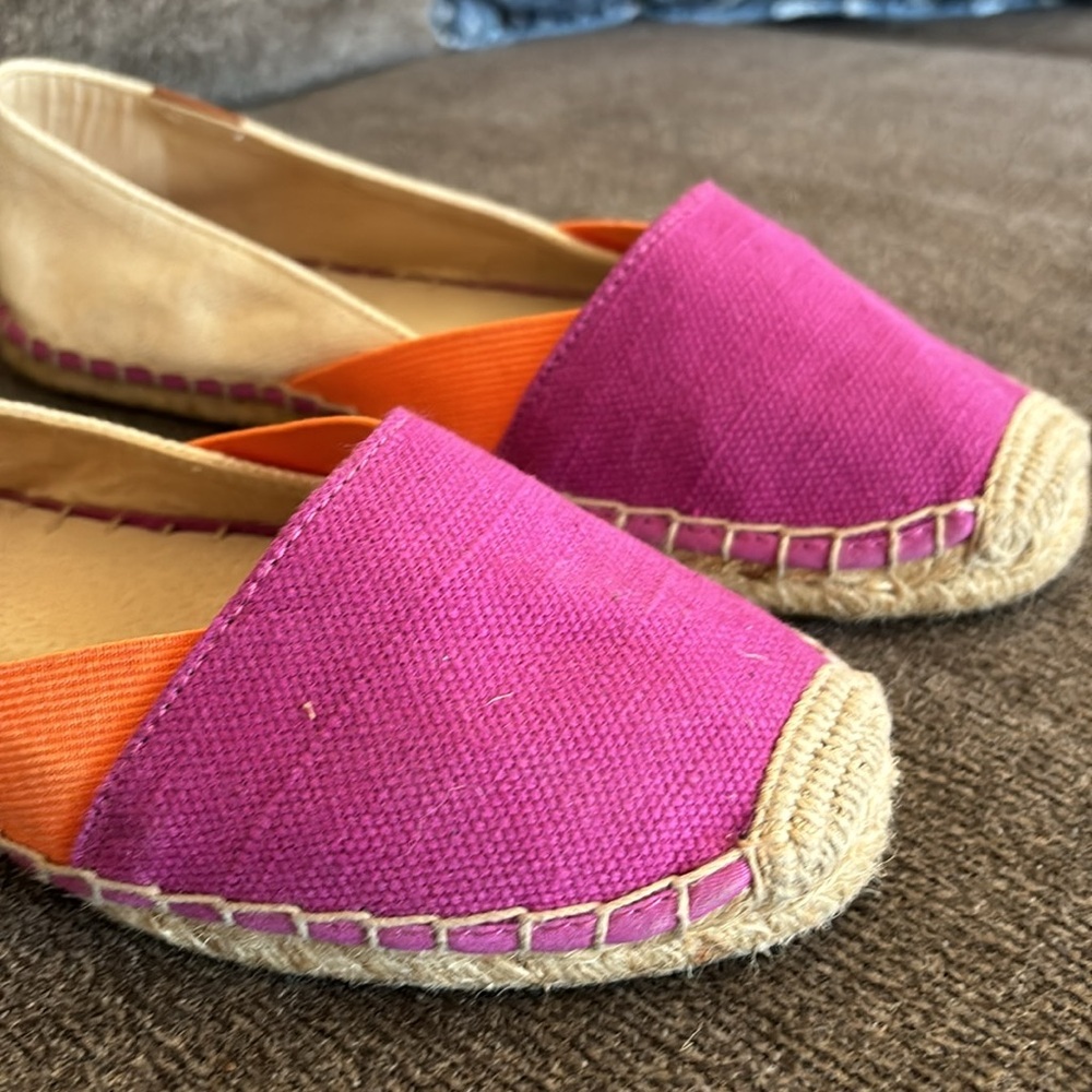 Sperry Multicolor Color Block Espadrilles Size 9 - image 4